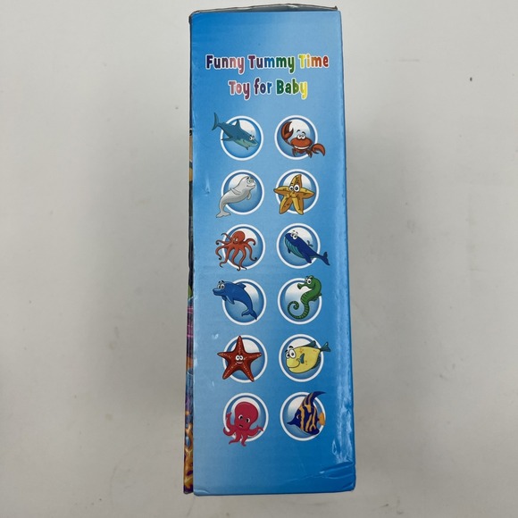 Tummy Time Turtle Water Play Mat Inflatable Baby Water Play Mat‎ for 3+ Months - Picture 2 of 7